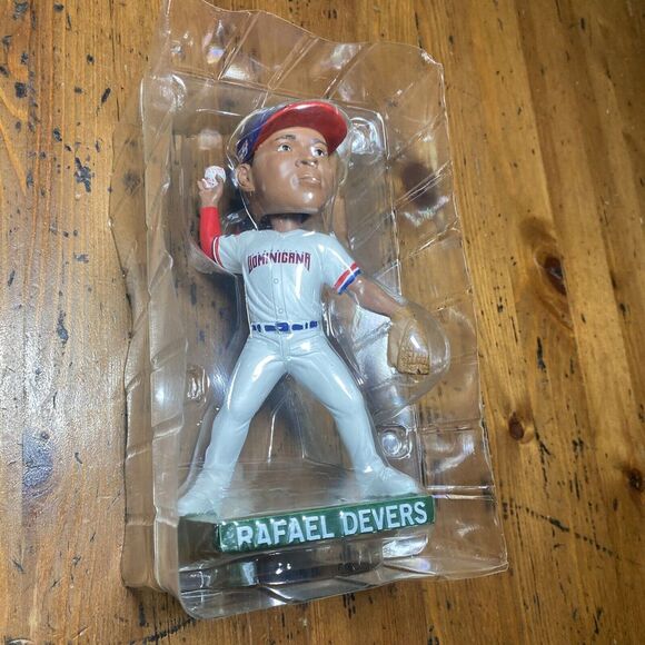 Rafael Devers DOMINICAN Bobblehead SGA Boston Red Sox World Baseball Classic WBC - Picture 9 of 10
